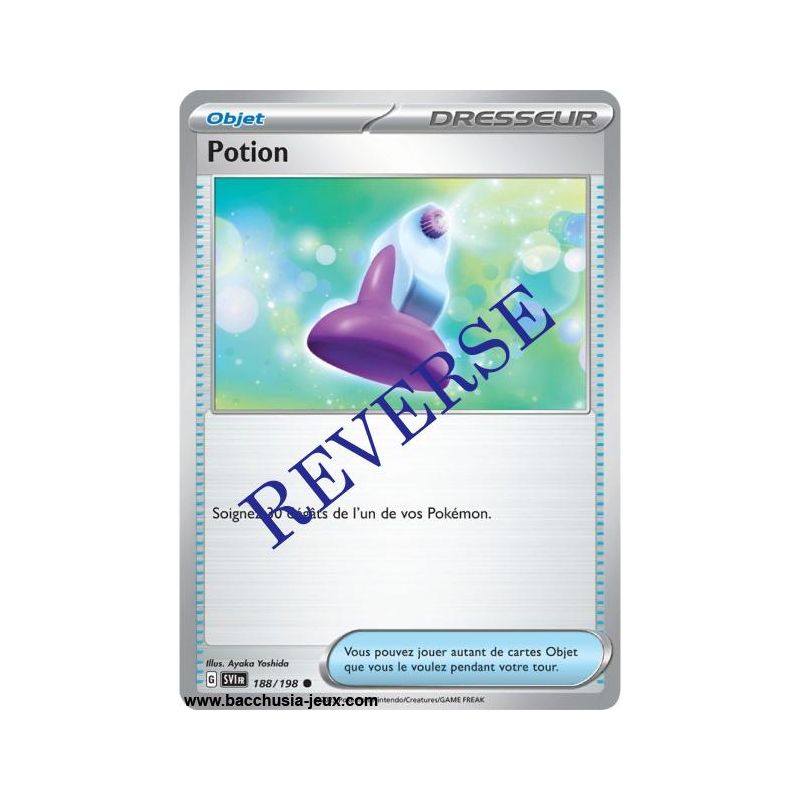 Carte Pokémon EV01 188/198 Potion REVERSE