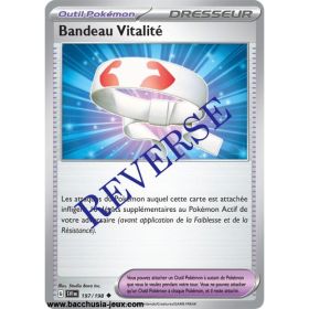 Carte Pokémon EV01 197/198 Bandeau Vitalité REVERSE