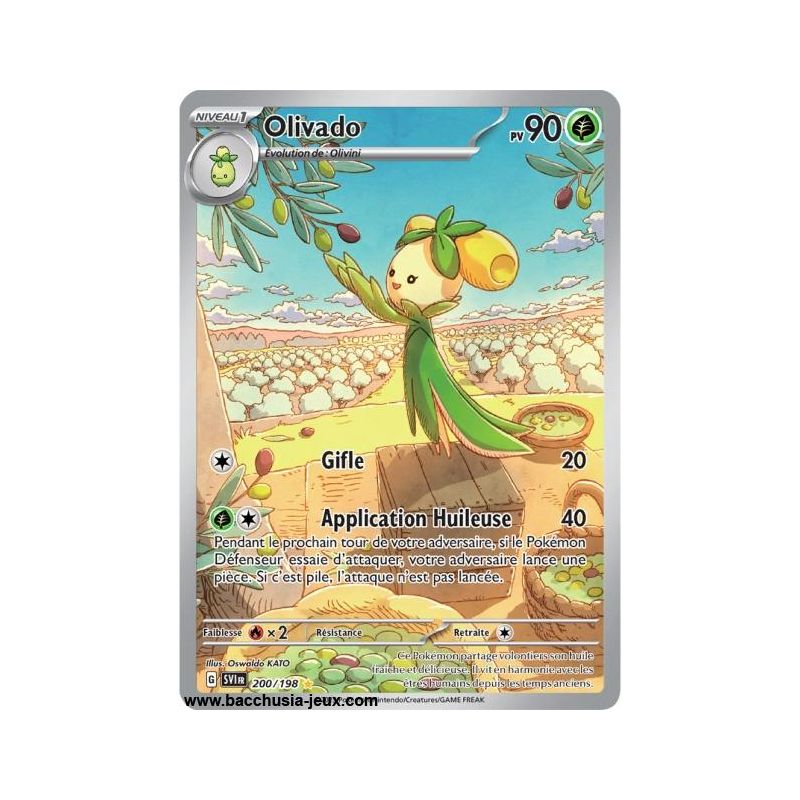 Carte Pokémon EV01 200/198 Olivado SECRETE