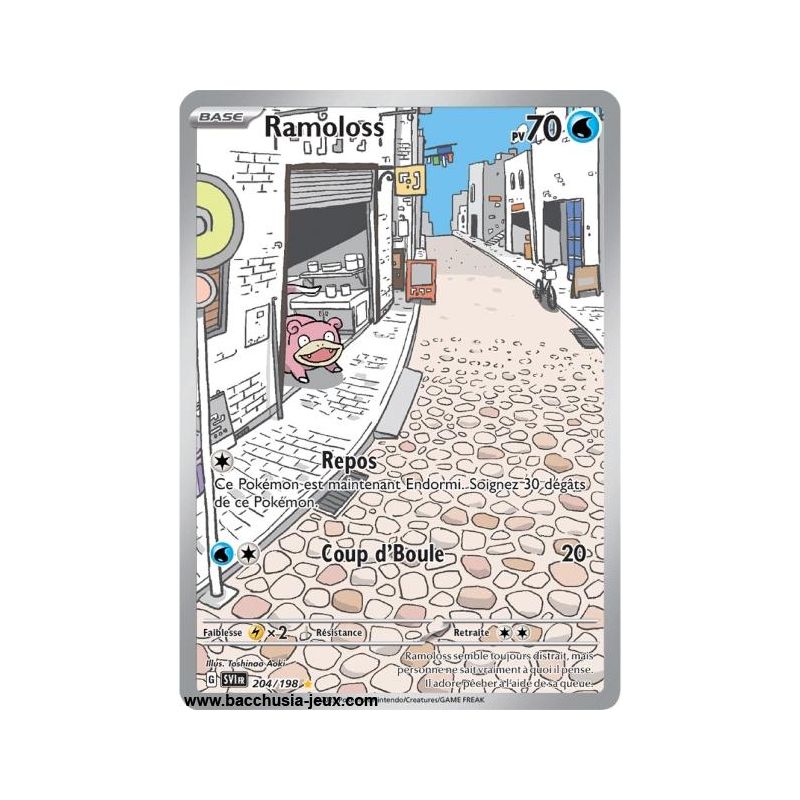 Carte Pokémon EV01 204/198 Ramoloss SECRETE