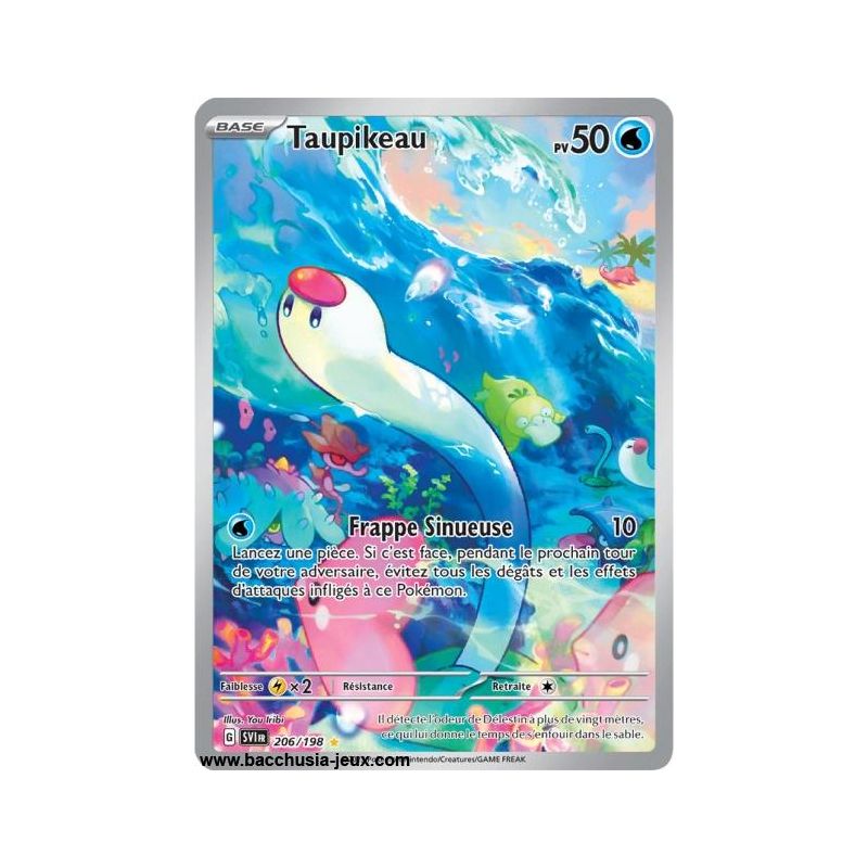 Carte Pokémon EV01 206/198 Taupikeau SECRETE