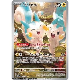 Carte Pokémon EV01 208/198 Pachirisu SECRETE