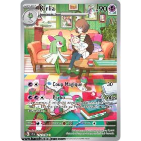 Carte Pokémon EV01 212/198 Kirlia SECRETE