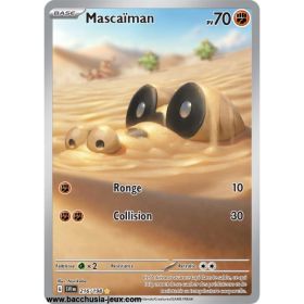 Carte Pokémon EV01 216/198 Mascaïman SECRETE