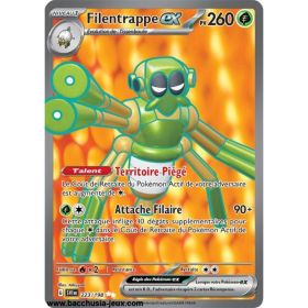Carte Pokémon EV01 223/198 Filentrappe EX SECRETE