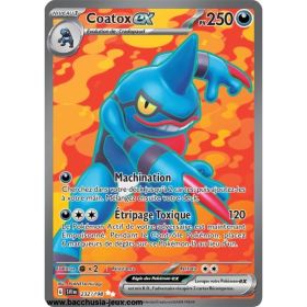 Carte Pokémon EV01 232/198 Coatox EX SECRETE