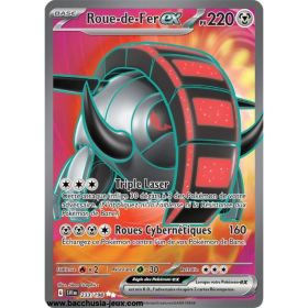 Carte Pokémon EV01 233/198 Roue-de Fer EX SECRETE