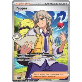 Carte Pokémon EV01 235/198 Pepper SECRETE