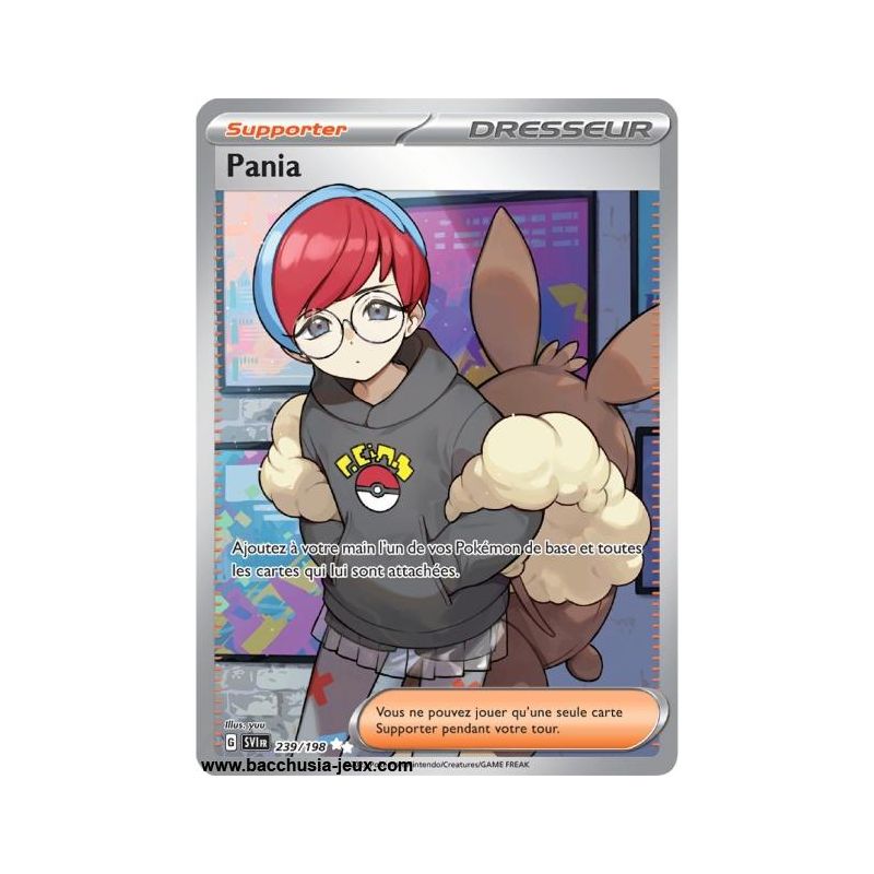 Carte Pokémon EV01 239/198 Pania SECRETE