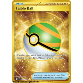 Carte Pokémon EV01 255/198 Faiblo Ball GOLD SECRETE