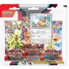 Pokémon Tripack EV03 Flammes Obsidiennes - Evoli