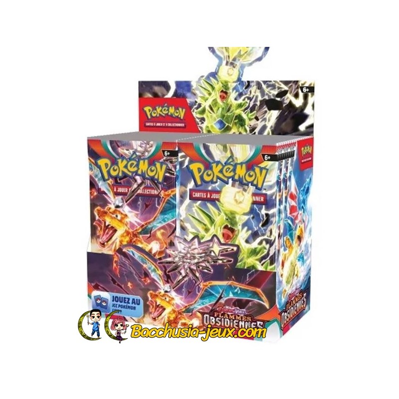 Pokémon Display EV03 Flammes Obsidiennes (36 boosters)