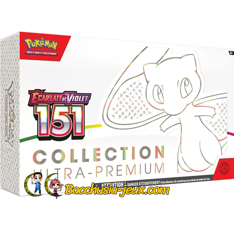 Coffret Pokémon Ultra Premium Collection Ecarlate et violet 151