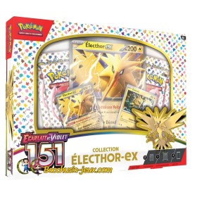 [PRECO - Estimée 06/10/2023] - Pokémon Coffret Écarlate et Violet EV151 Electhor-EX