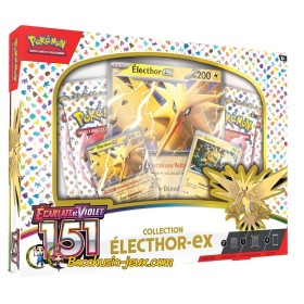 Pokémon Coffret Écarlate et Violet EV151 Electhor-EX