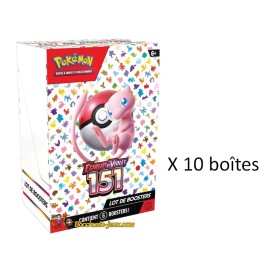 Pokémon Coffret Écarlate et Violet EV151 Display de 10 Bundle de 6 boosters