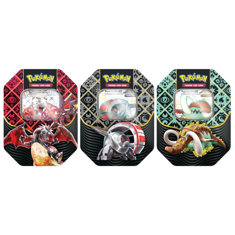 Pokémon Lot de 3 Pokebox - Ecarlate et violet EV4.5 Destinées de Paldea