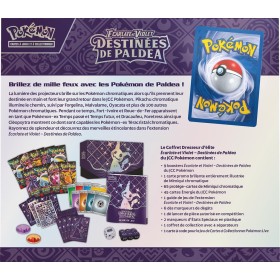 Pokémon Coffret ETB - Elite Trainer Box Ecarlate et violet EV4.5 Mimiqui Destinées de Paldea