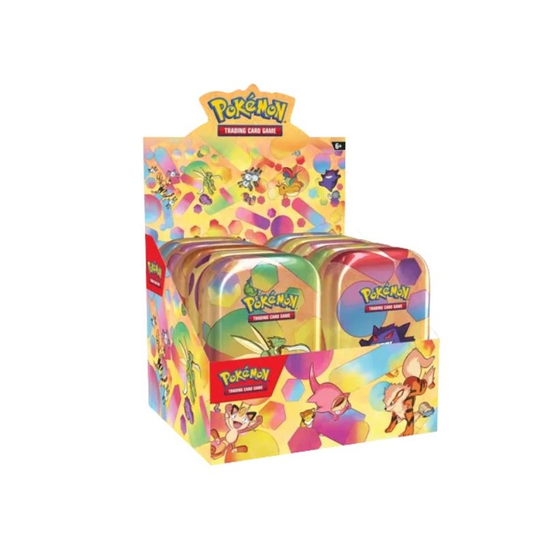 Pokémon Écarlate et Violet EV151 Display de 10 Mini Tin