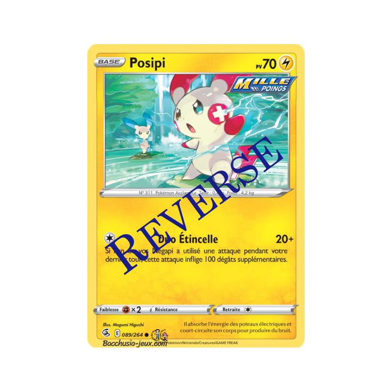 Carte Pokémon EB08 089/264 Popisi Reverse