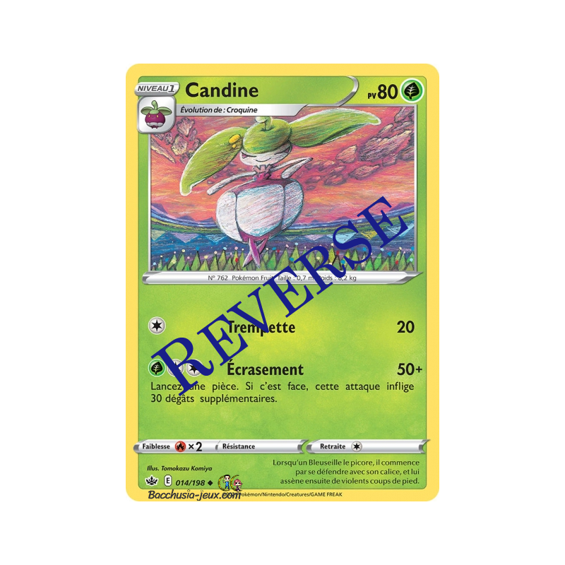 Carte Pokémon EB06 014/198 Candine Reverse