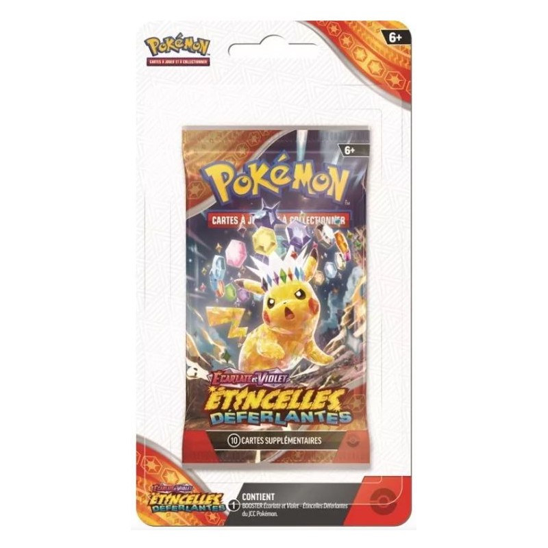 Pokémon 1 booster blister EV08 Étincelles Déferlantes Pokémon 1 booster blister EV08 Étincelles Déferlantes