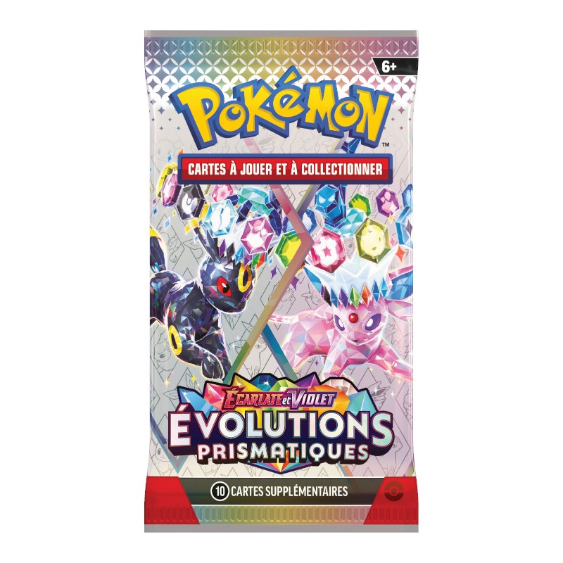 Pokémon 1 booster EV8.5 Evolutions prismatiques Pokémon 1 booster EV8.5 Evolutions prismatiques