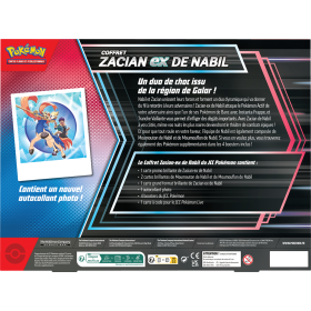 Pokémon Coffret Zacian Ex de Nabil