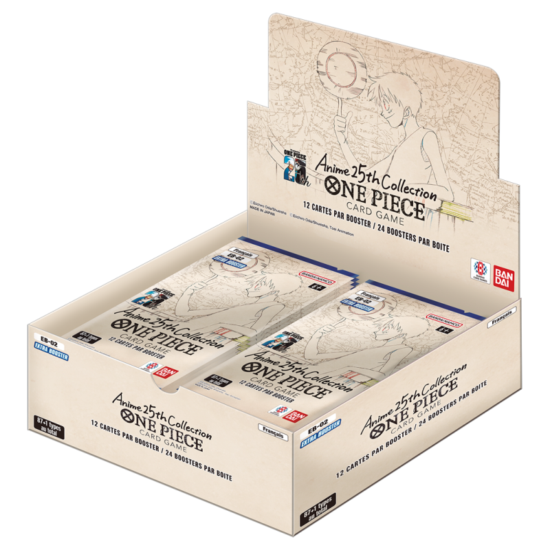 [PRECO estimée 30/05/25 ] - [FR] - One Piece Display scellé de 24 Boosters EB02 Anime 25th Collection