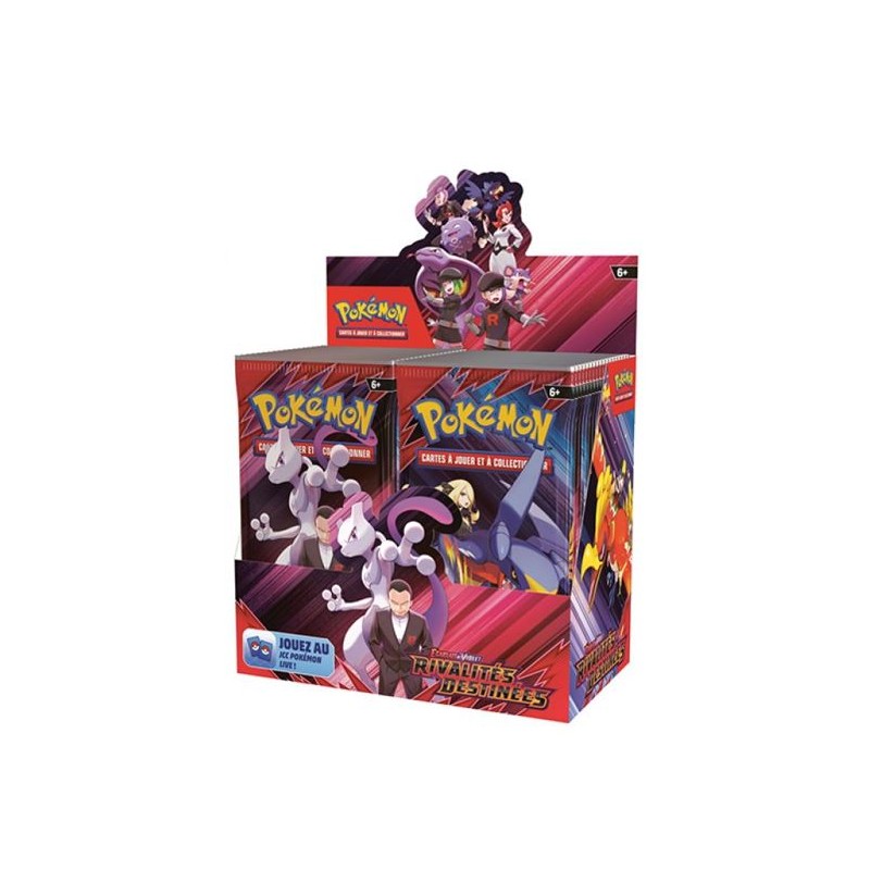 Pokémon Display EV10 (36 boosters) Rivalités Destinées Pokémon Display EV10 (36 boosters) Rivalités Destinées