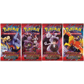 Pokémon lot de 4 booster...
