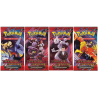 Pokémon lot de 4 booster EV10 Rivalités Destinées