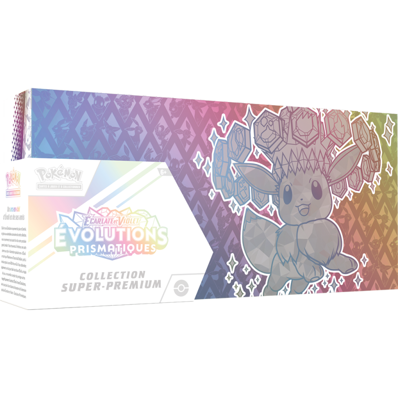 Pokémon Coffret EV8.5 Evolutions Prismatiques Collection Super Premium Pokémon Coffret EV8.5 Evolutions Prismatiques Collection Super Premium