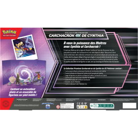 Pokémon Coffret collection premium Carchacrok ex de Cynthia