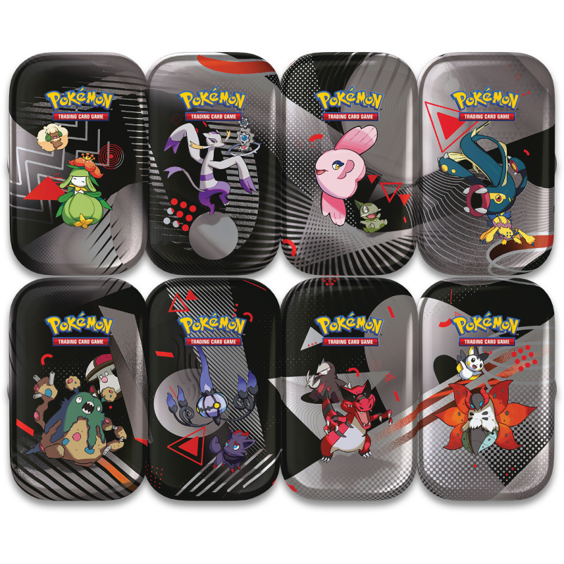 [Préco estimée 19/07/2025] - Pokémon EV10.5 Foudre Noire & Flamme Blanche - Display Mini Tin