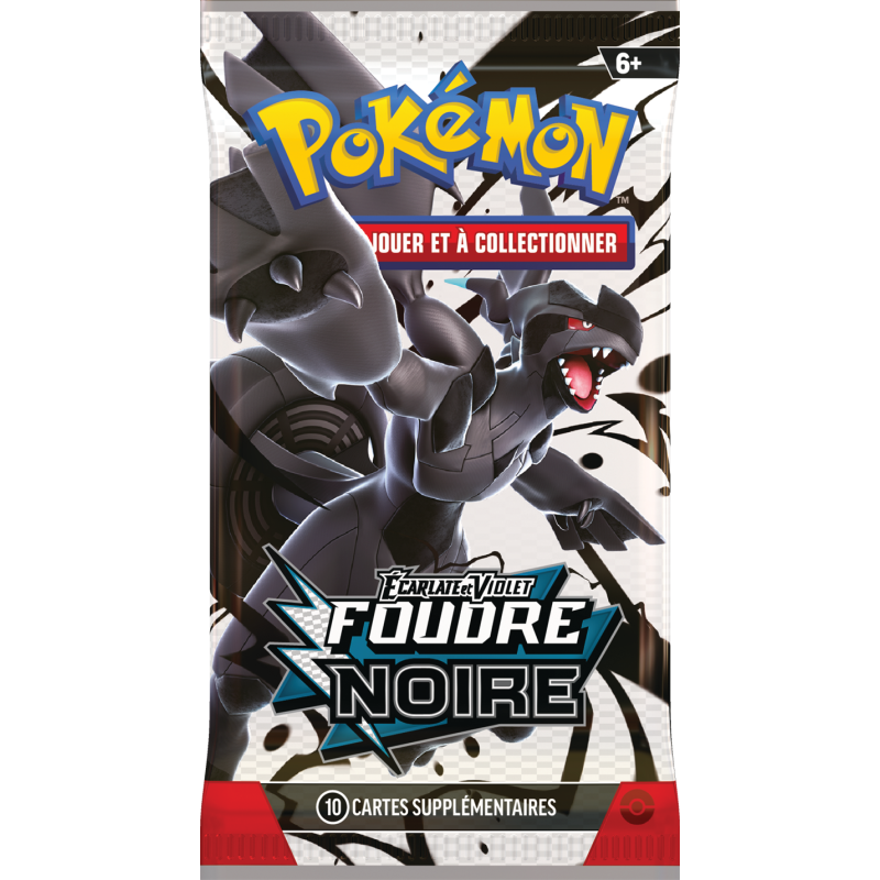 Pokémon EV10.5 - 1 booster Foudre Noire Pokémon EV10.5 - 1 booster Foudre Noire