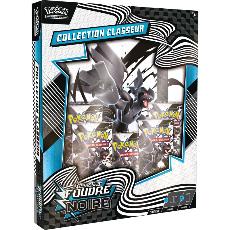 Pokémon EV10.5 Foudre Noire coffret collection classeur (binder)