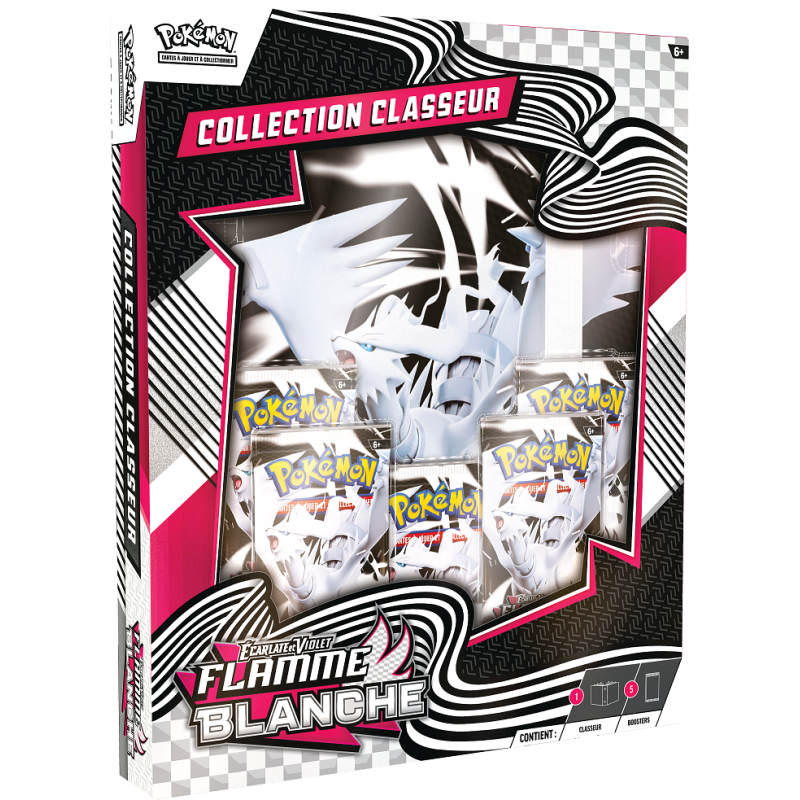 Pokémon EV10.5 Flamme Blanche coffret collection classeur (binder)