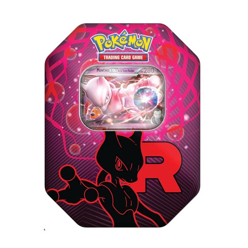 Pokémon Pokebox Mewtwo Ex de la Team Rocket