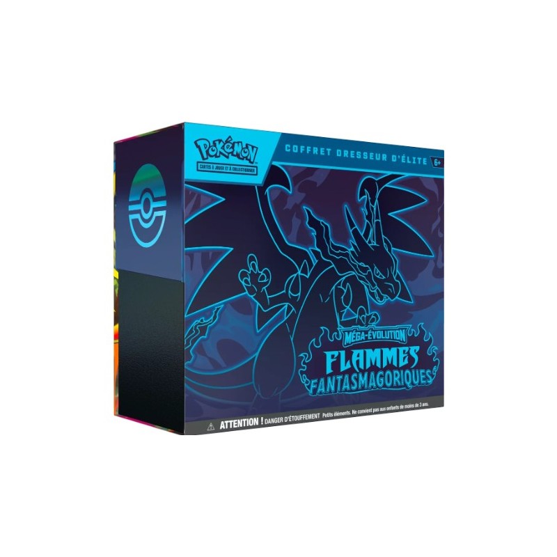 Pokémon Coffret ETB - Elite Trainer Box ME02 Flammes Fantasmagoriques