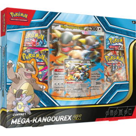 Pokémon Coffret 4 Boosters Méga-Kangourex Ex