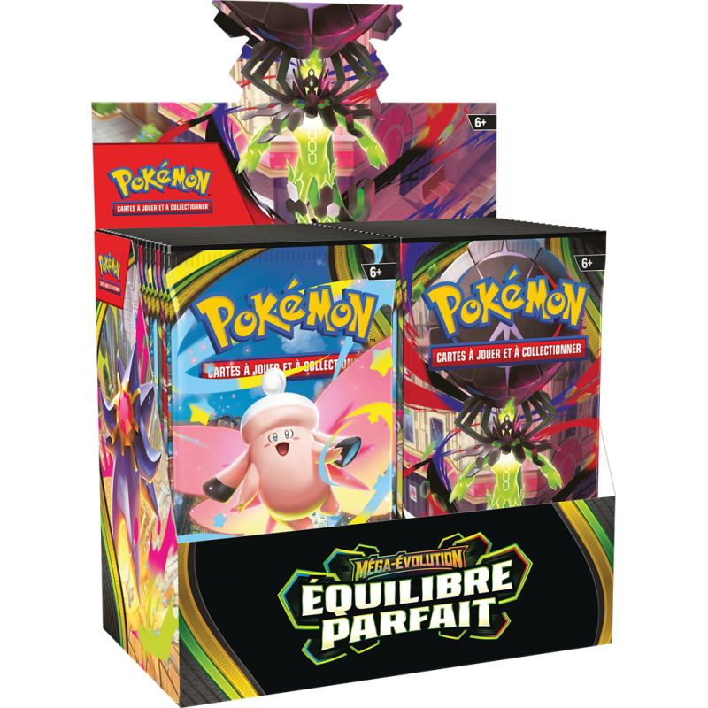 Pokémon Display scellé de 36 boosters ME03 Equilibre Parfait