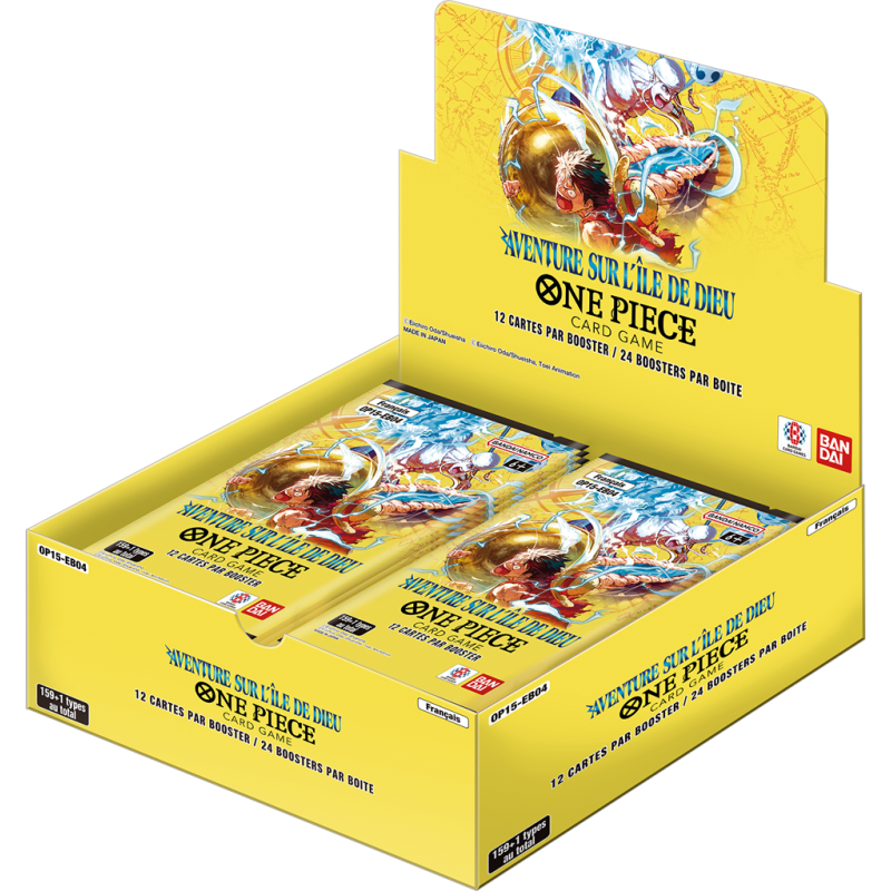 [FR] - One Piece Display scellé de 24 Boosters OP15 Aventure sur l'Île de Dieu