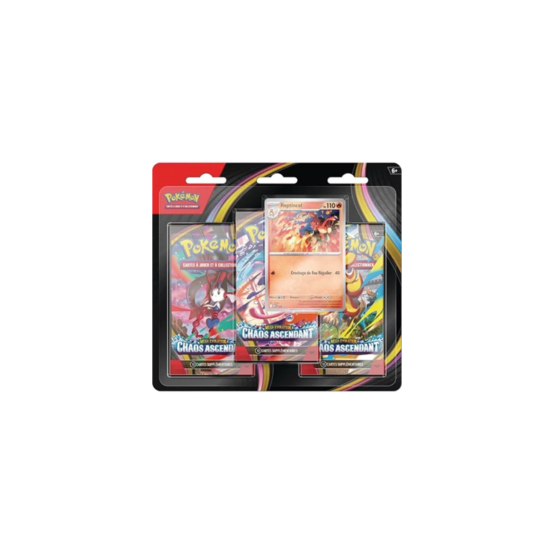 Pokémon Tripack ME04 Chaos Ascendant
