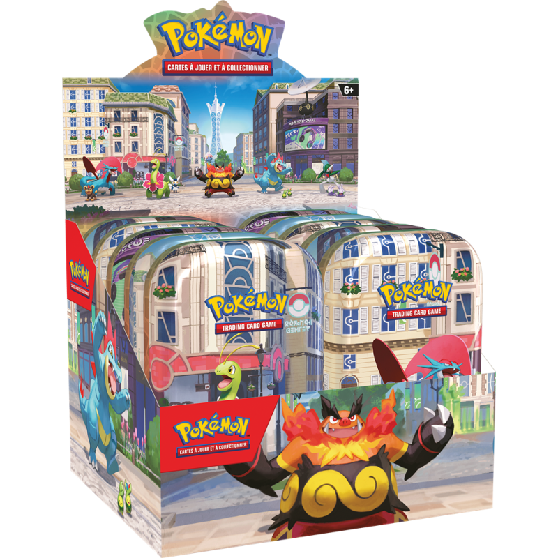 Pokémon Display scellé de 10 Mini Tin Modèle Juin 2026