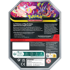 Pokémon Lot de 2 Pokebox : Méga-Ectoplasma Ex et Méga-Melodelfe Ex