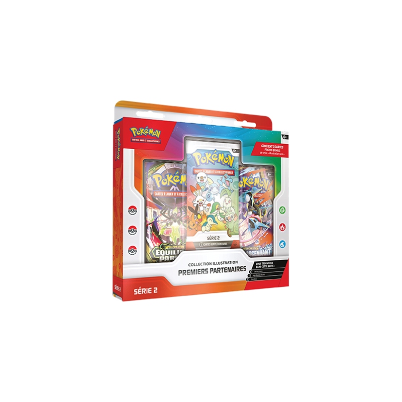 Pokémon Coffret Collection Illustration Premiers Partenaires Série 2