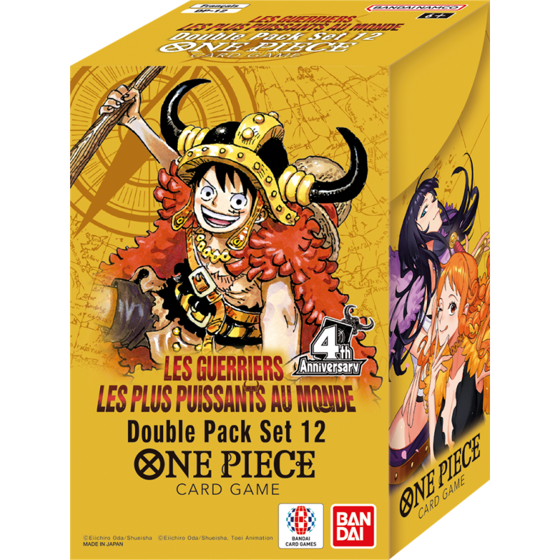 [FR] - One Piece 1 Display de 8 "Double pack Set 12" OP17 Les Guerriers les Plus Puissants du Monde