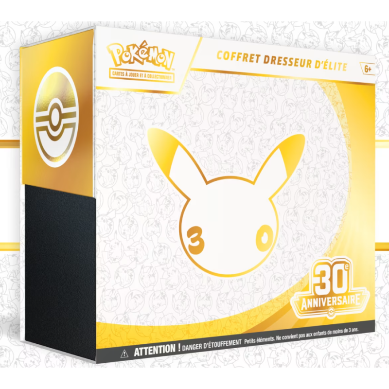 Pokémon Coffret Dresseur ETB 30 ans Anniversaire - Elite Trainer Box - Limité à 1 -