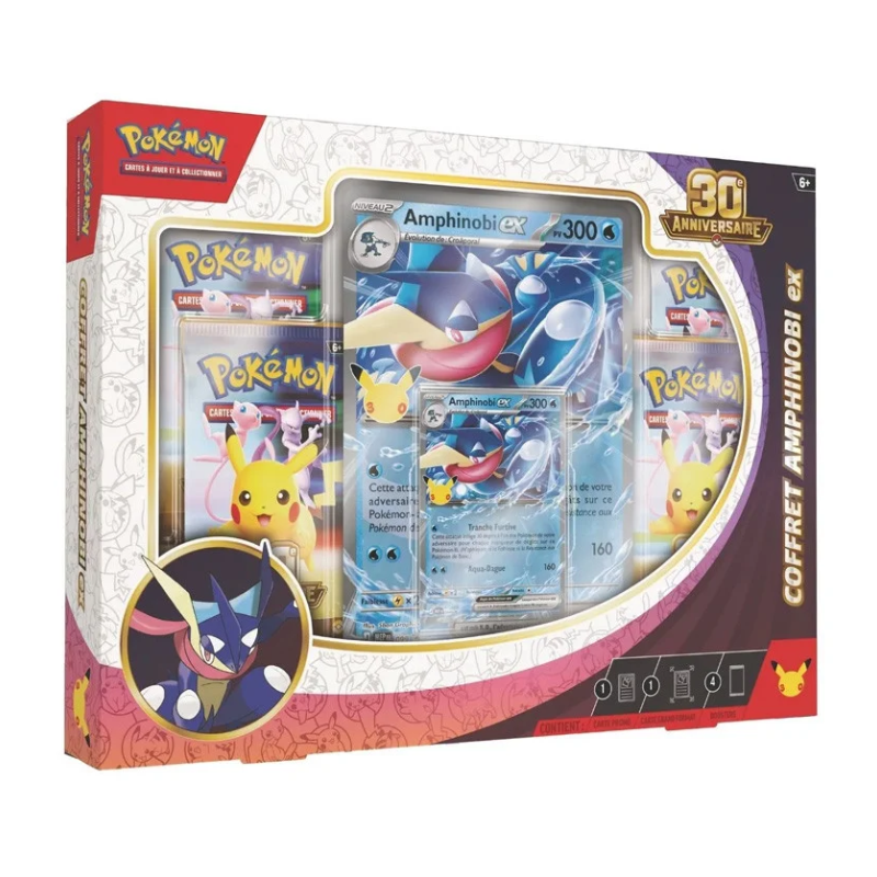 Pokémon Coffret 30 ans Amphinobi Ex - Limité à 1 -